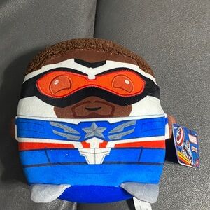 Marvel Blue and Red Stuffed Hero Toy